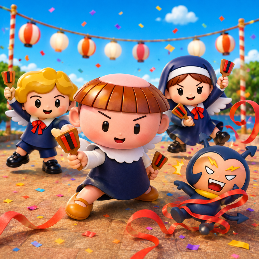 YOSAKOIソーラン祭 道南大会でのパタピコたち